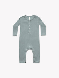 Quincy Mae Ribbed Baby Jumpsuit