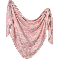 Copper Pearl Knit Swaddle Blanket | Star