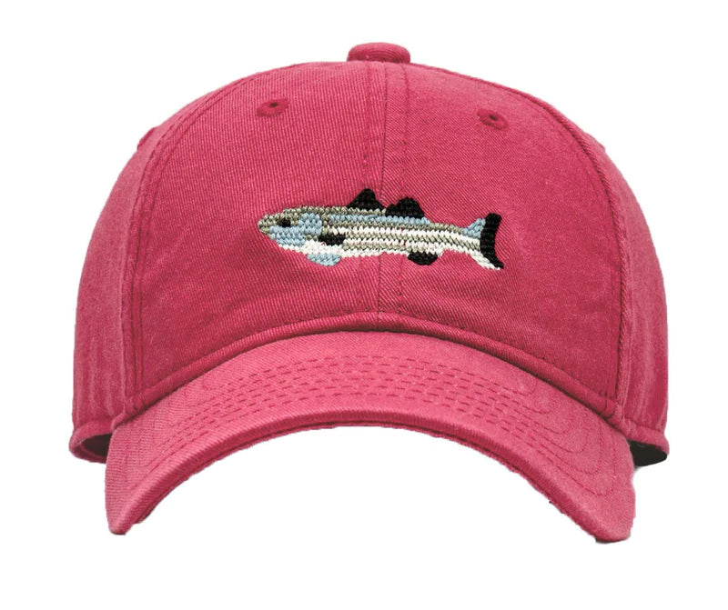 Harding Lane Striped Bass On Weathered Red Hat