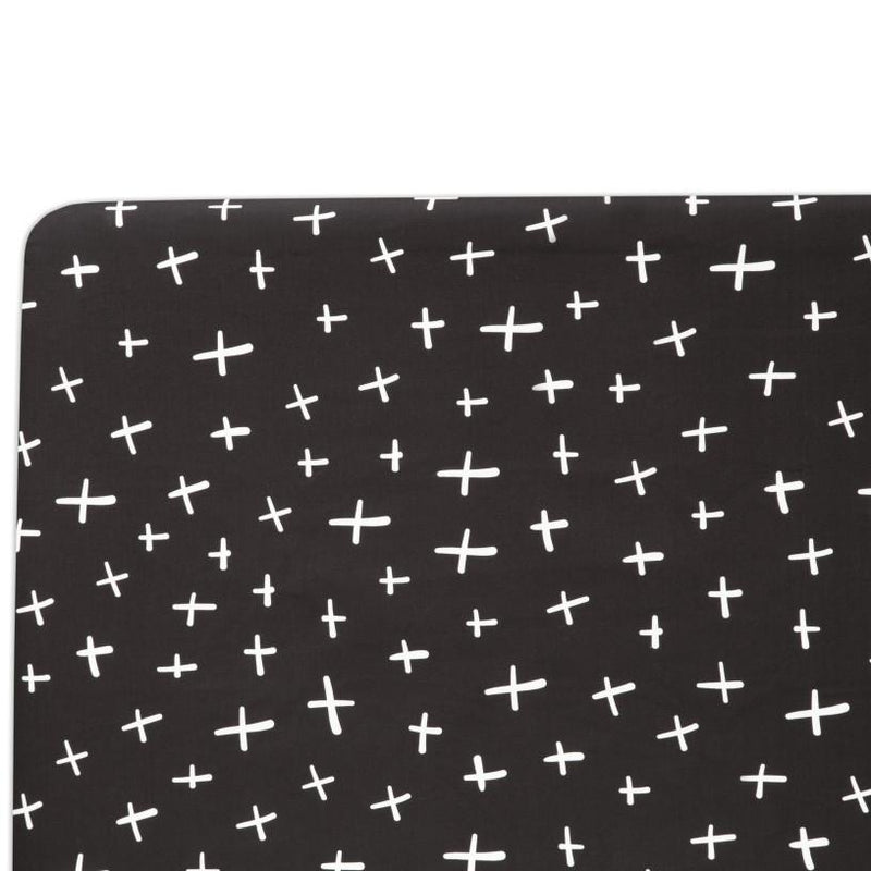 Babyletto Tuxedo Cross Mini Crib Sheet