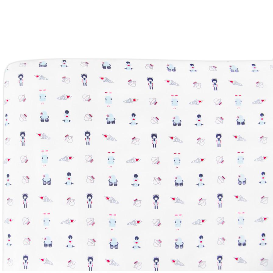 Babyletto Galaxy Fitted Mini Crib Sheet
