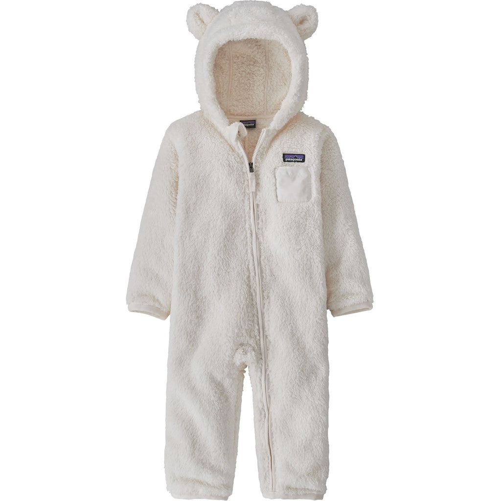 Patagonia Baby Furry Friends Bunting | Birch White