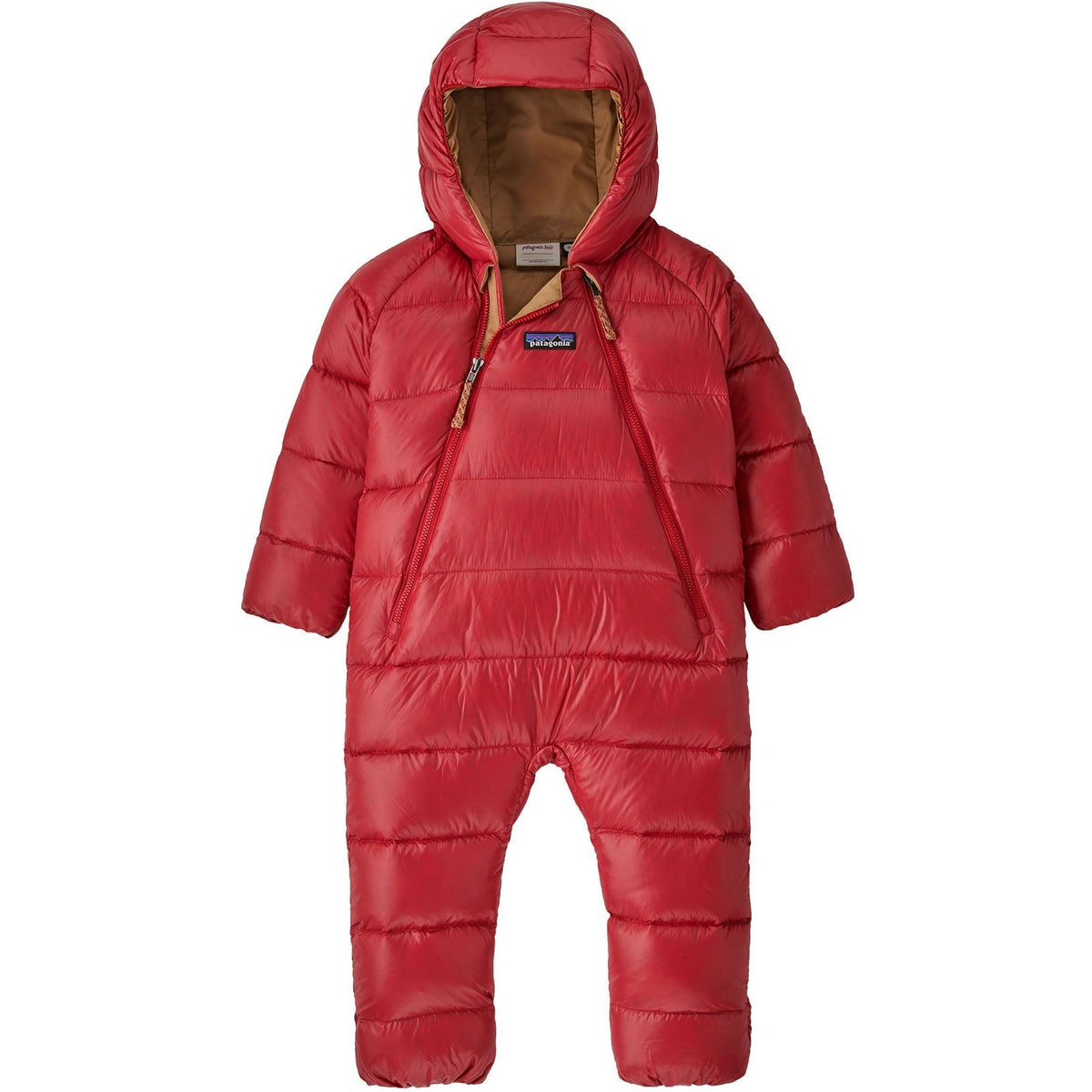 Patagonia Infant Hi-Loft Down Sweater Bunting | Touring Red