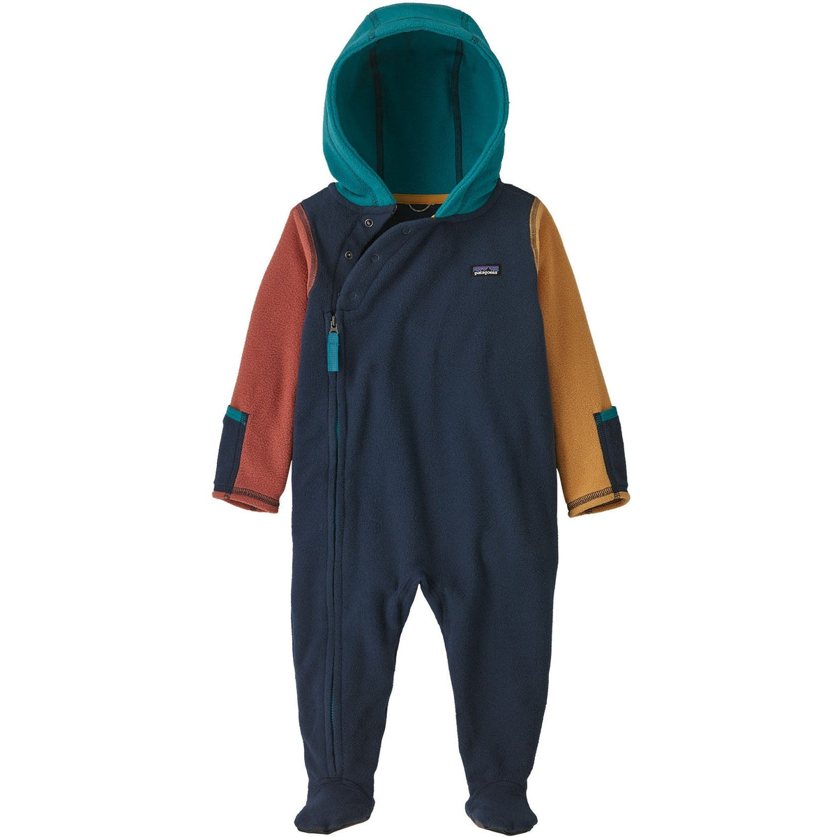 Patagonia Infant Micro D Bunting | New Navy with Belay Blue