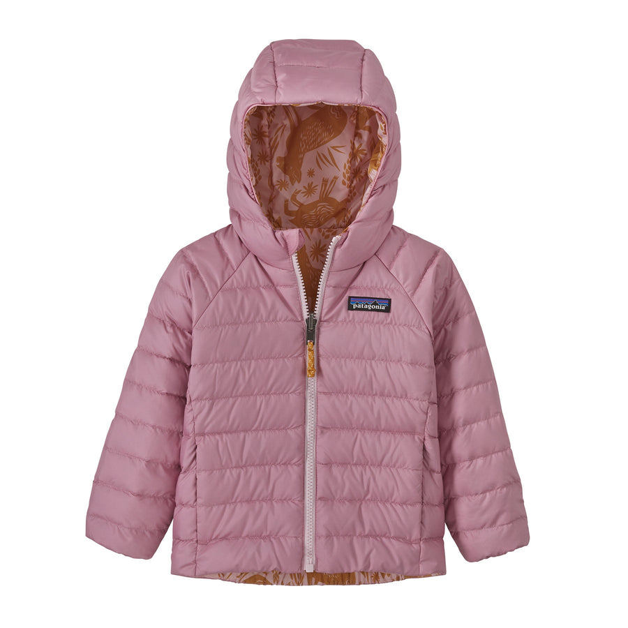 Patagonia baby reversible down sweater hoody hot sale