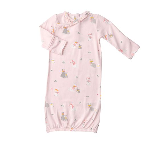 Angel Dear Kimono Gown- Pink Bunny