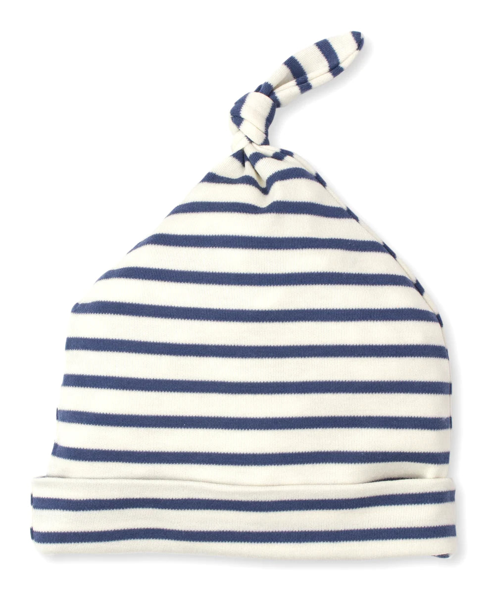 Kissy Love Basics Stripes Knotted Hat Pink, Navy, Green