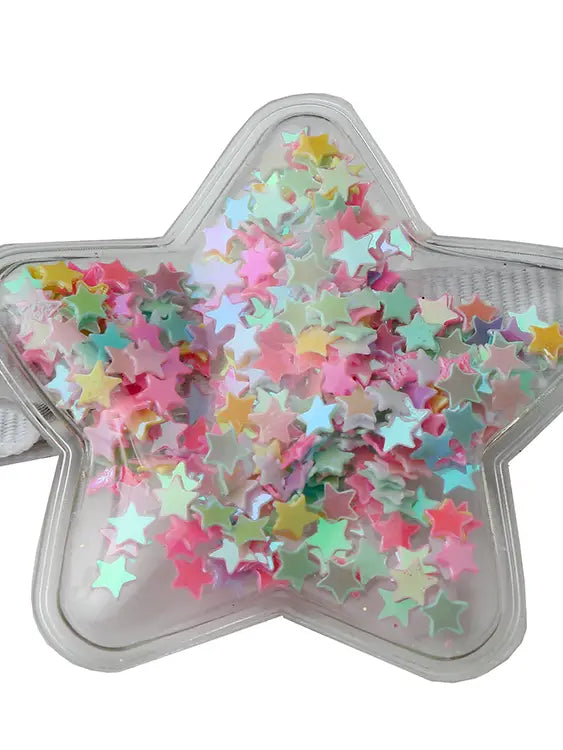 Sparkle Sisters Confetti Star Hair Clip