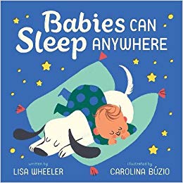 Babies Can Sleep Anywhere by Lisa Wheeler