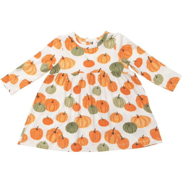 Angel Dear Bamboo Dress & Bloomer | Pumpkins