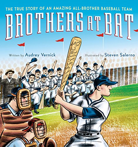 Brothers at Bat by Audrey Vernick
