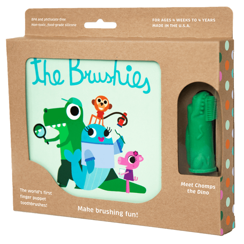 Chomps the Dino & The Brushies Book