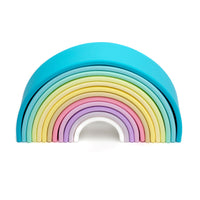 Dena Large Pastel Rainbow Silicone Stacker Toy