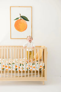 Clemintine Kids Crib Sheet- Clementine