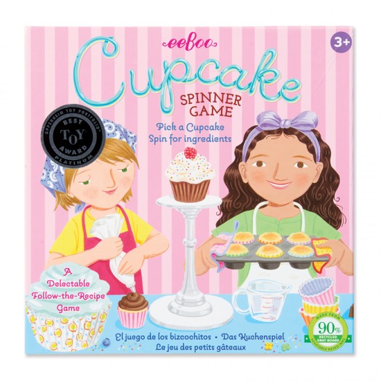 eeBoo Cupcake Spinner Game