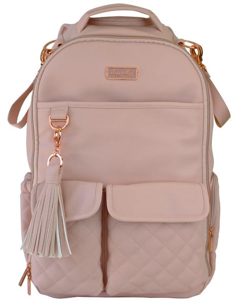 Itzy Ritzy Boss Backpack Diaper Bag Blush