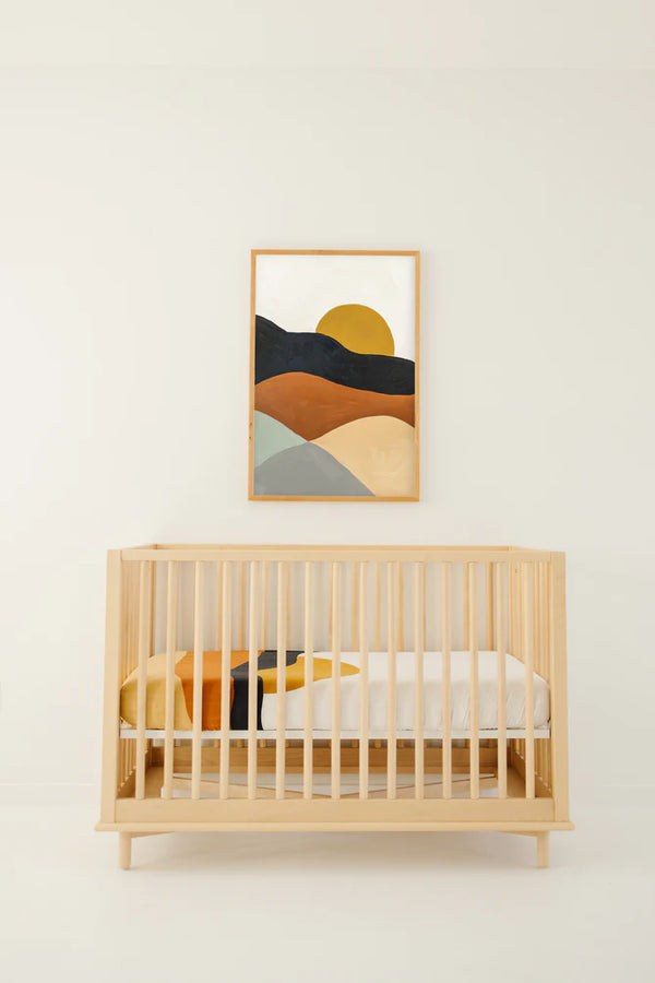 Clementine Kids Crib Sheet- Sunset