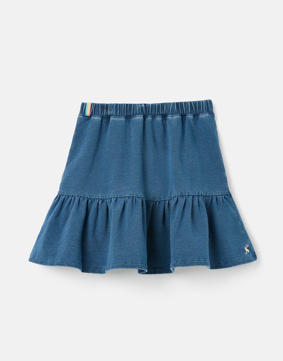 Joules - Lois Jersey Denim Skirt