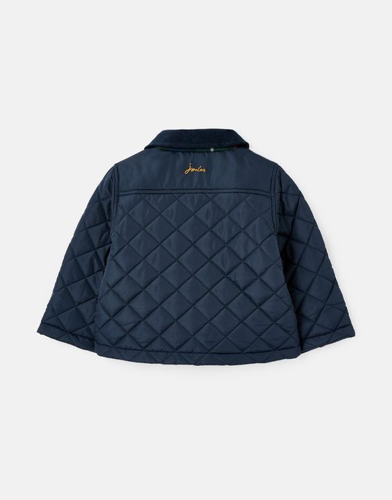 Joules Milford Null Quilted Jacket- French Navy
