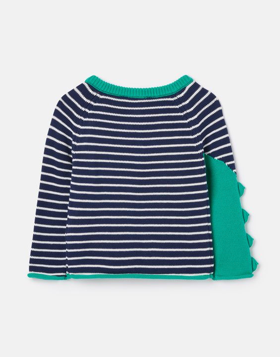 Joules Winnie Null Intarsia Sweater- Blue Gem