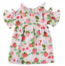 Mud Pie - Berry Patch Toddler Bow Dress