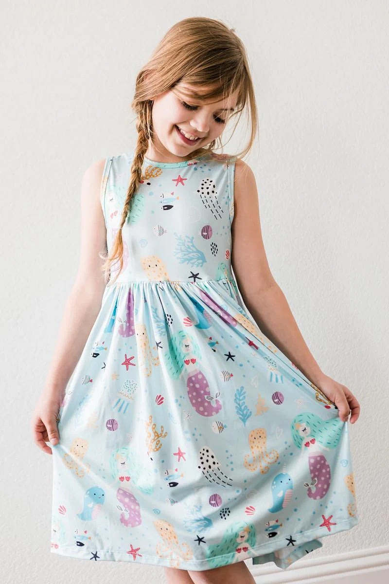 Mila & Rose HAPPY AS A CLAM TANK TWIRL DRESS