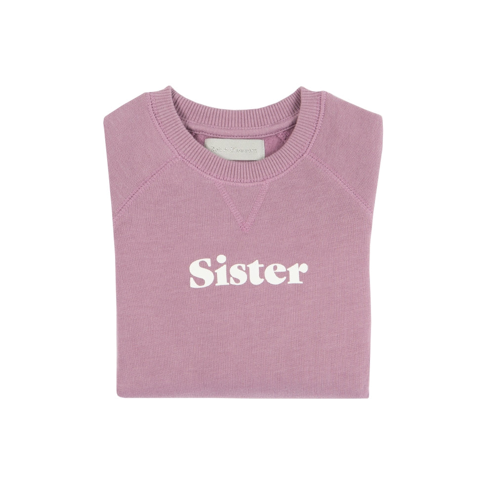 Bob & Blossom | Sister Sweatshirt - Violet