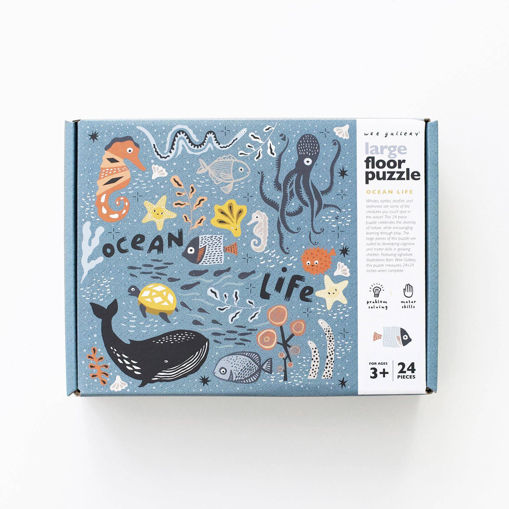 Wee Gallery Floor Puzzle- Ocean Life