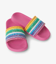 Hatley Over The Rainbow Slide On Sandals