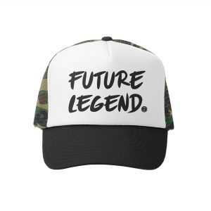 Grom Squad Trucker Hat - Future Legend (Camo-White)