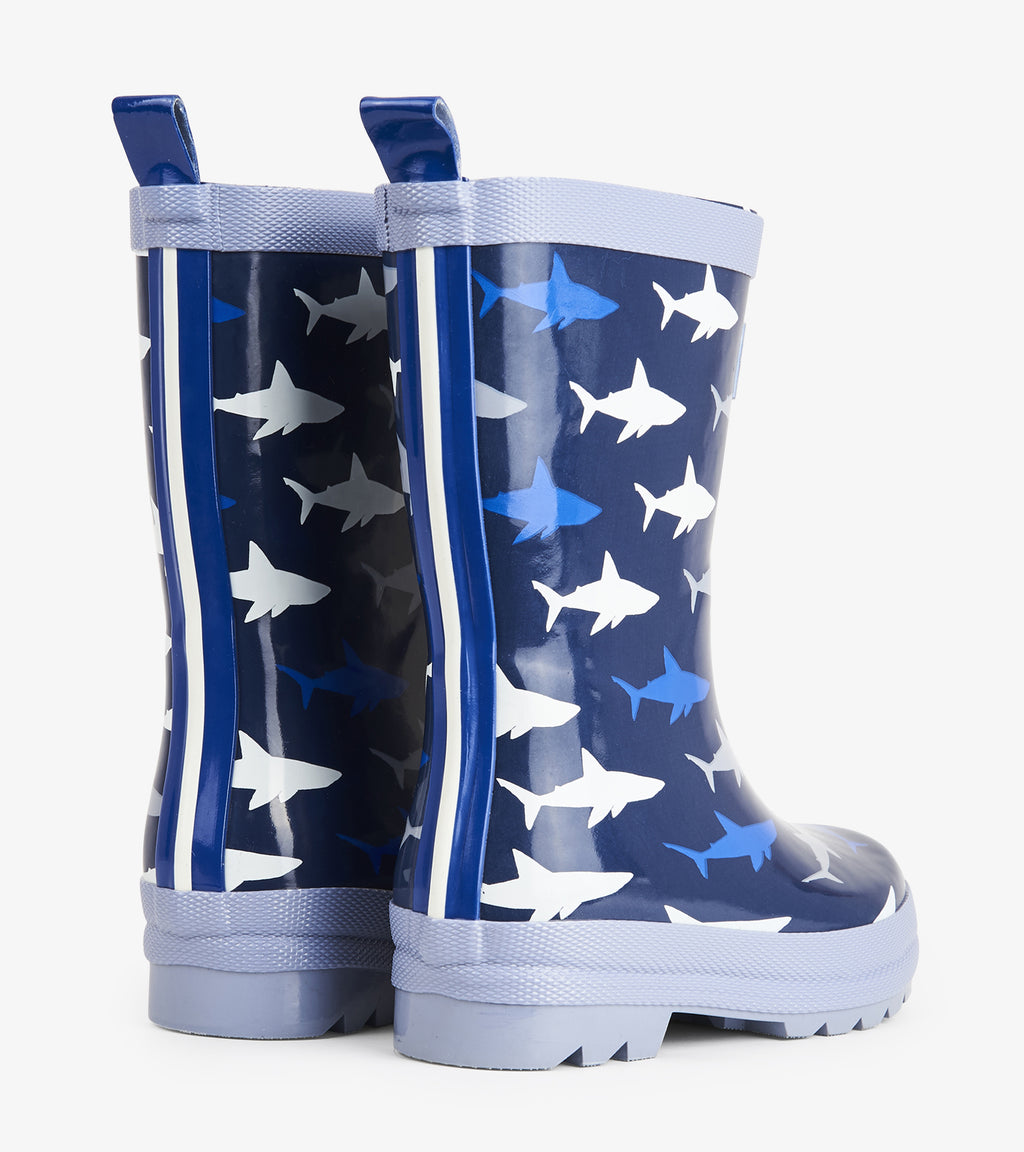 Hatley Rain Boots - Shark Frenzy