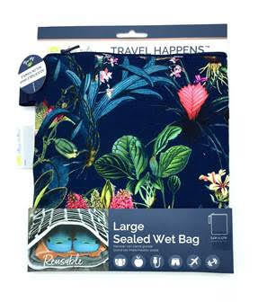 Itzy Ritzy Tropical Floral Sealed Wet Bag