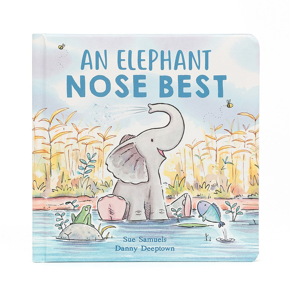 Jellycat- An Elephant NOSE best book