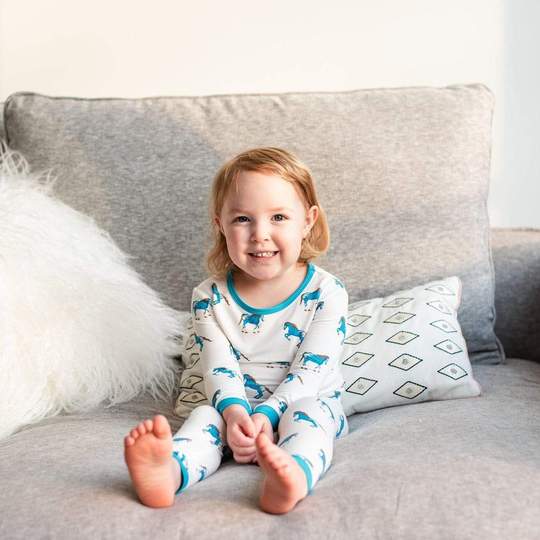 Kyte Baby Printed Toddler Pajamas - Horse