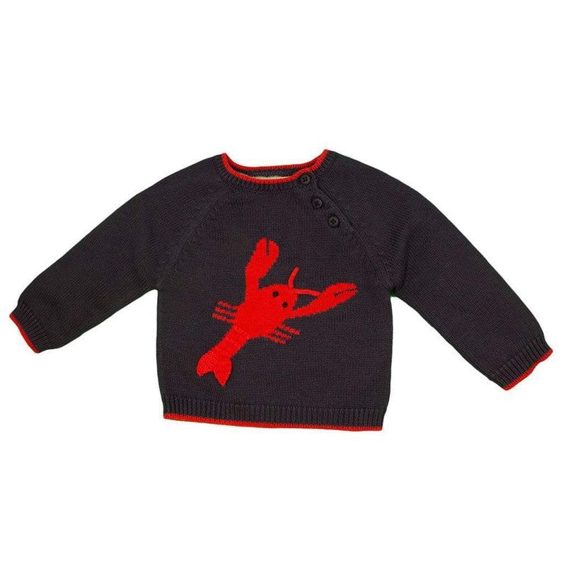 Zubels Lobster Cotton Knit Sweater