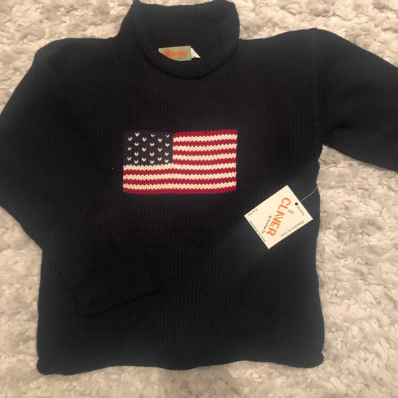 Claver - Antique Flag Sweater