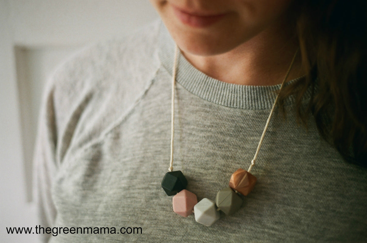 Mama and Little Teething Necklace