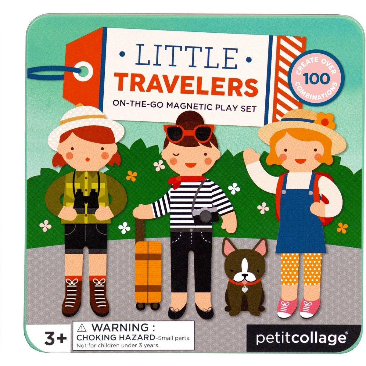 Petit Collage Little Travelers Magnetic Play Set