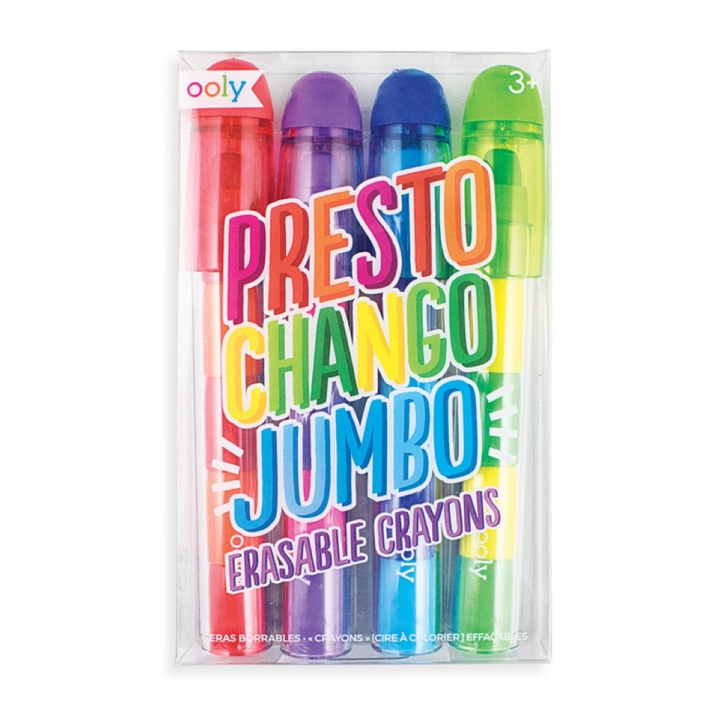 OOLY Presto Chango Jumbo Erasable Crayons