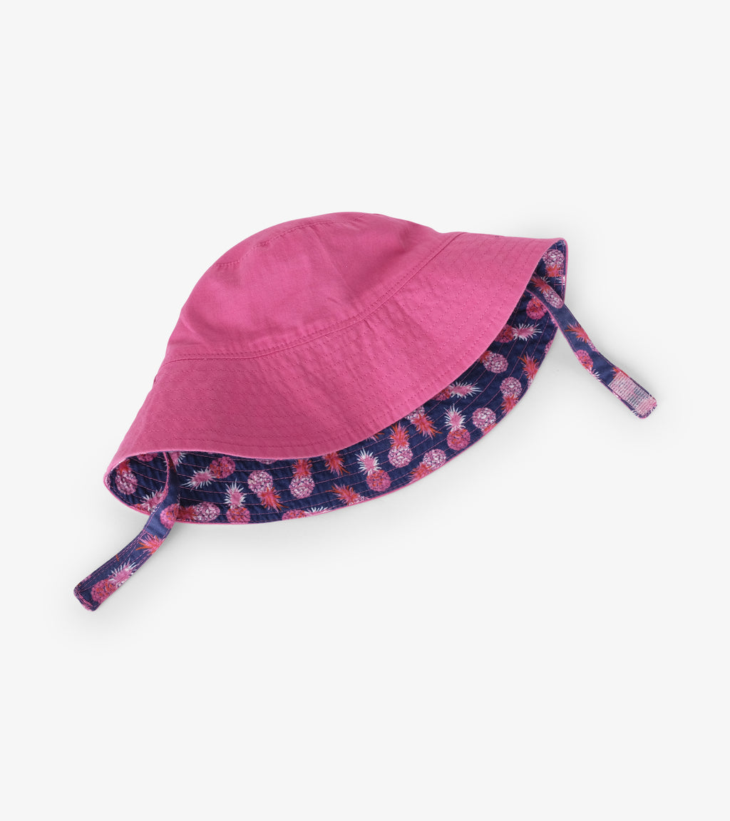 Hatley Reversible Sunhat - Party Pineapple