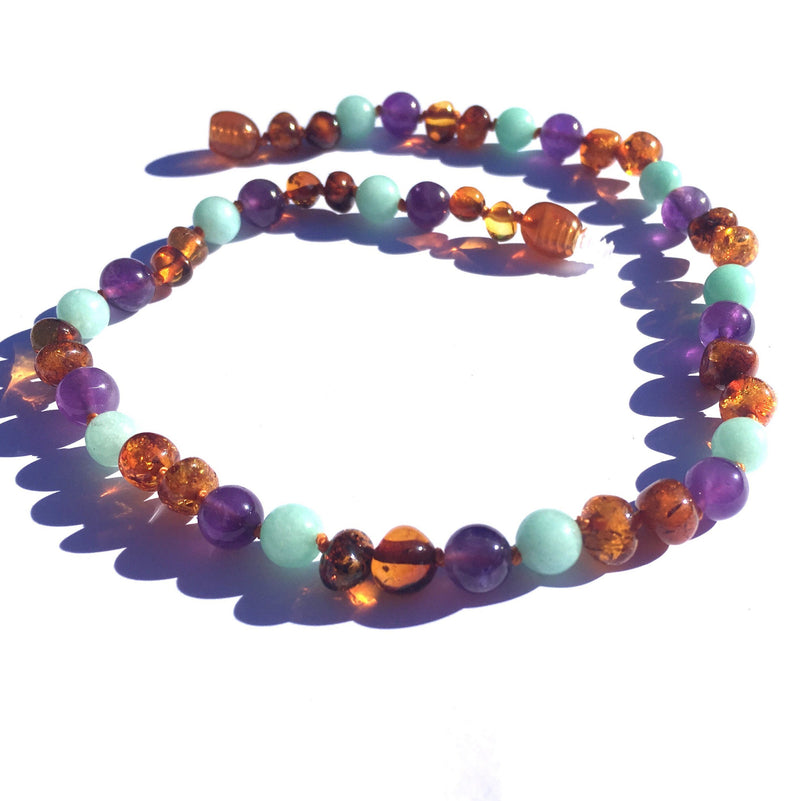 Momma Goose Gem Stone Necklace