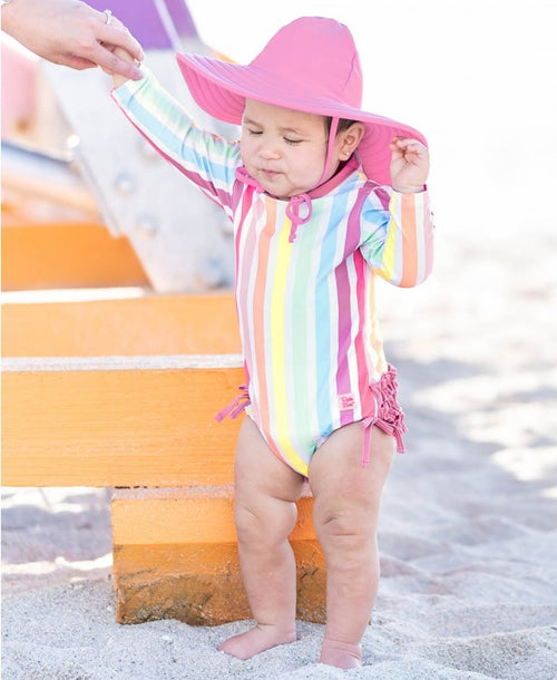 Ruffle Butts Rainbow Dream Stripe One Piece