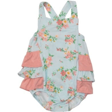 Angel Dear Vintage Joy Ruffle Sunsuit