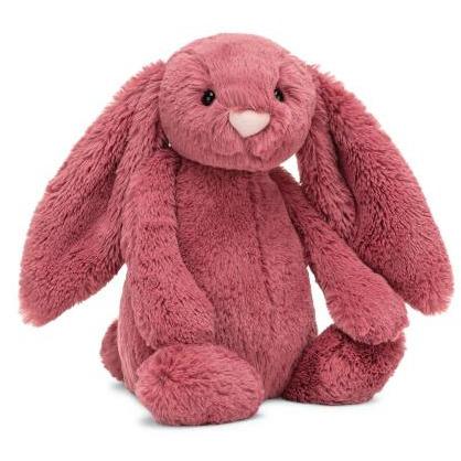 Jellycat Bashful Bunny Dusty Pink Small Baby Go Round Inc