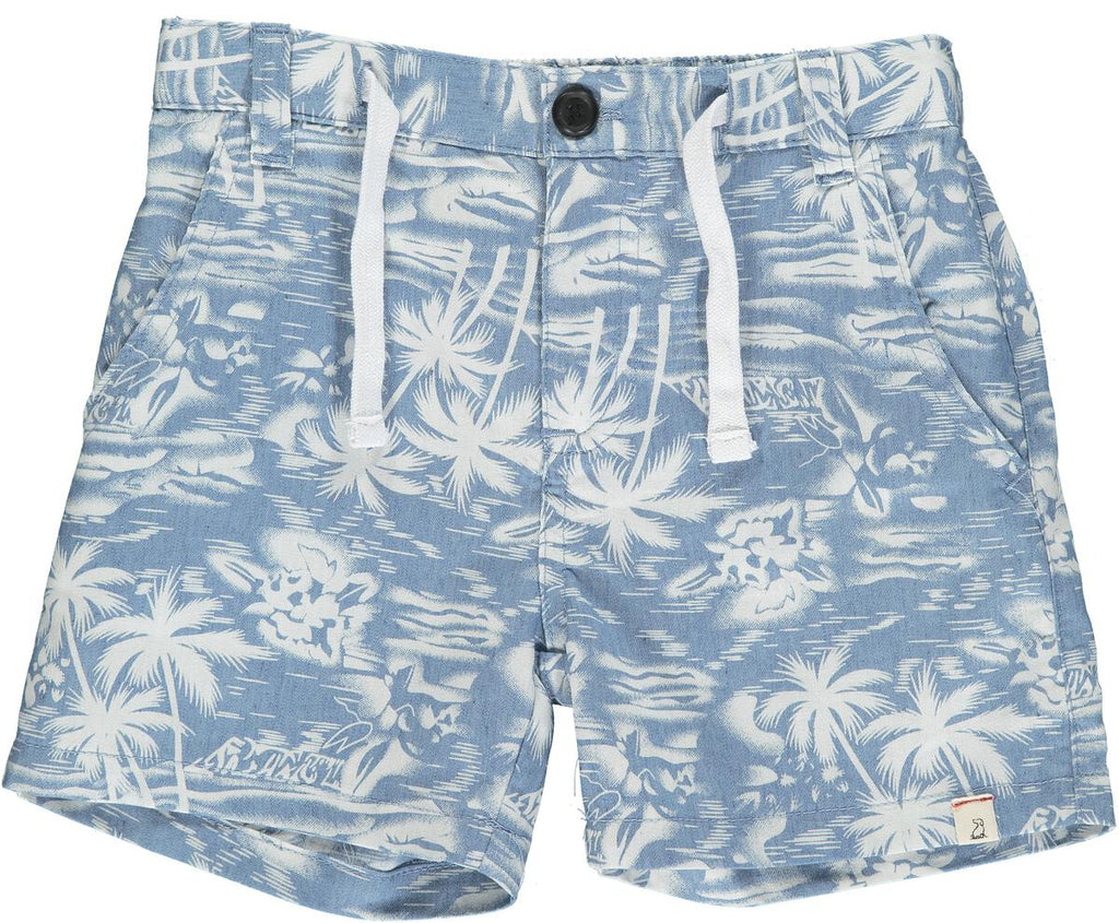 Me & Henry Crew Shorts - Chambray Surfer