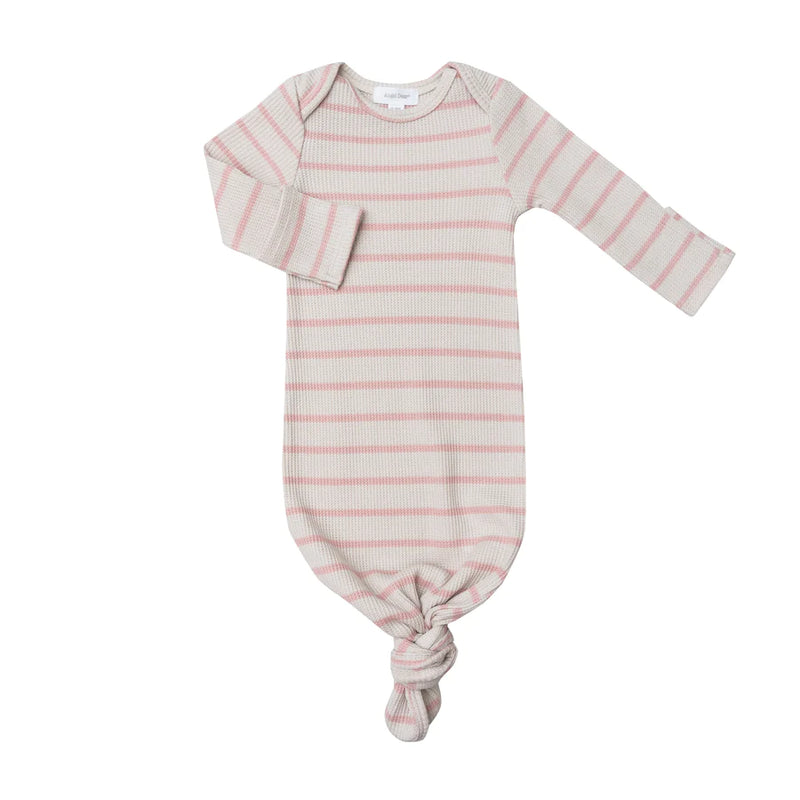 Snapper Rock Sunsuit - Pink and White Stripe