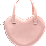 Carrying Kind Heart Shaped Pink Purse