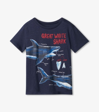 Hatley - Great White Shark Graphic Tee