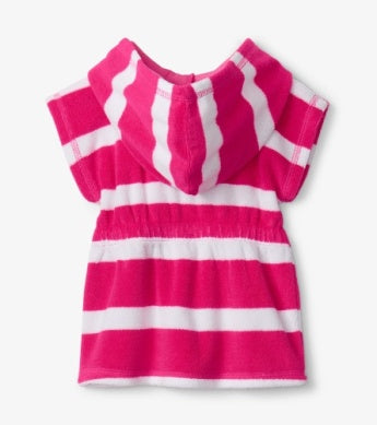 Hatley Rainbow Stripe Baby Hooded Terry Cover Up