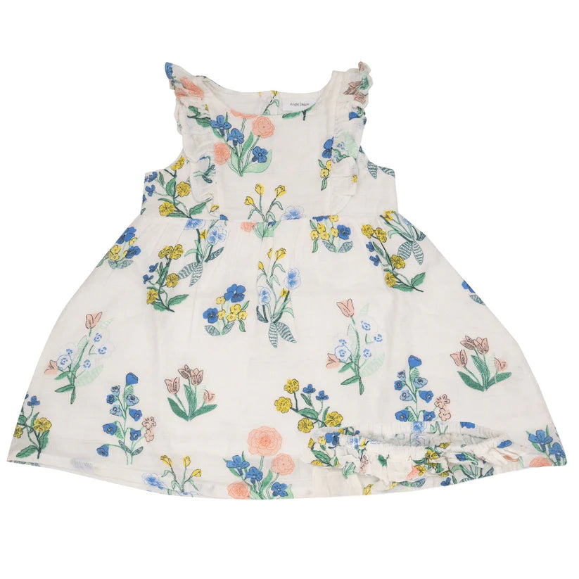 Angel Dear Urban Floral Ruffle Sundress